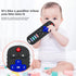 2-Pack Baby Remote Control Teether Toy for Babies 6-36 Months Silicone Baby Teething Toys Boys Girls Baby Teething Toys (Black + Gray)...
