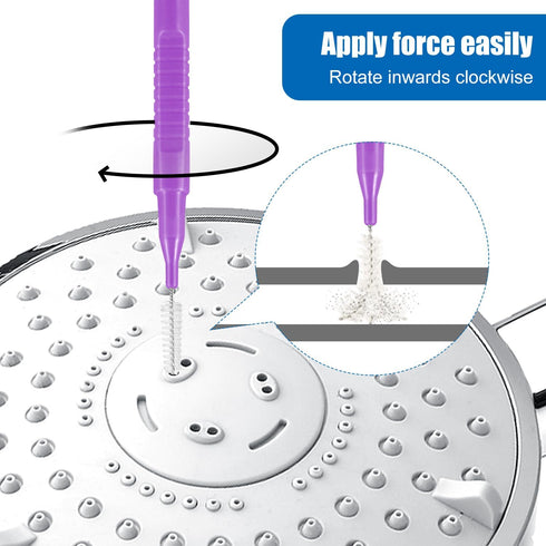 30pcs Shower Head Cleaner Tools, Shower Head Cleaning Brushes Multi-Sized Shower Head Cleaner Picks for Small Hole Anti-Clogging Cleaning Brush fo...