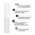 TECKWRAP 001 Vinyl Matte Permanent Adhesive Vinyl for Craft Decal Projects 12" x 10ft, Matte Coconut White...