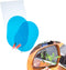 Pack-2 Car Rearview Mirror Anti-rain Film, 3.9In x 5.9In Vehicle Side Mirrors Stickers, Durable Automobile Accessories, Universal for Most Cars, T...