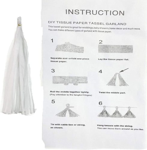 20PCS Green Paper Tassels Garland Banner Table Decor Party Tassels Banner Wedding Birthday Baby Shower Nursery Party Decorations Supplies...