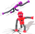 4PCS Robotics Pop Tubes Fidget Tubes Sensory Toys Shape Changing Telescopic Sensory Tubes Fidget Tubes Sensory Toys Suction Toy, Funny Gift for Ki...