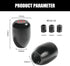 1 PC Automotive Gear Shift Knob, Car Five-Speed Gearbox Shift Head with Adapter, Modification Replacement Accessories, for Most Manual Transmissio...