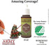 The Army Painter Werewolf Fur Warpaint - Acrylic Non-Toxic Heavily Pigmented Water Based Paint for Tabletop Roleplaying, Boardgames, and Wargames ...