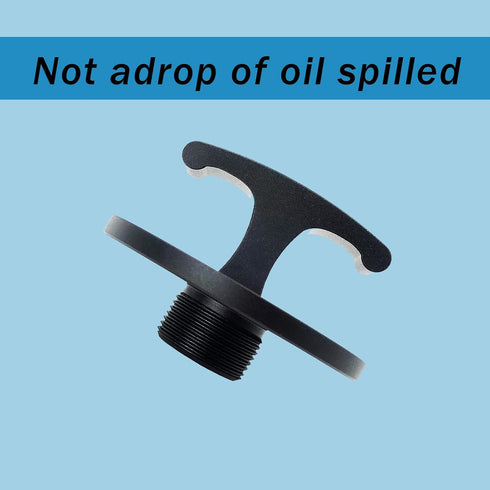 Pack-1 Car Oil Filter Plug Cap, T Shape Handle Sealing Cover, Aluminum Alloy Closing Tool Replacement, Compatible with 2013-2018 RAM 2500 3500 Cum...