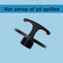 Pack-1 Car Oil Filter Plug Cap, T Shape Handle Sealing Cover, Aluminum Alloy Closing Tool Replacement, Compatible with 2013-2018 RAM 2500 3500 Cum...