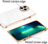 KANGHAR Case Compatible with iPhone 13 Pro Max Luxury Cute Plating Electroplated Design Case Full-Body Anti-Scratch Shockproof Bumper Slim Cover f...