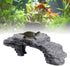 Tnfeeon Tortoise Basking, Hiding Cave Aquarium Reptile Hide Habitat Climbing Dock Decoration Ornament...