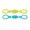 Nuby Dip & Scoop Spoons - (2-Pack) Baby Led Weaning Spoons for Babies - 6+ Months - Aqua and Yellow...