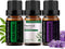 Lavender, Patchouli, Tea Tree Essential Oil, 100% Pure Organic Diffuser Oils...