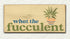 What The Fucculent Funny Stencil by StudioR12 | Craft DIY Sunroom Decor | Paint Plant Lover Sign | Reusable Mylar Template | Select Size (12 x 05....
