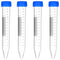 stonylab Micro Centrifuge Tubes, 15ml Polypropylene Graduated Clear Plastic Centrifuge Vials with Flat-Top Snap Cap, Pack of 50 (15 ml, 50 Packs)...