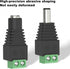 VCE 12V DC Power Connector, 5.5mm x 2.1mm DC Power Plug, 5 Pcs Male and 5 Pcs Female DC Connectors for LED Strip, CCTV Security Camera, Outdoor Ca...