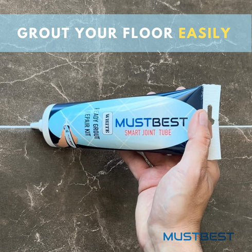 Tile Grout Repair Kit (White 13.4 Oz-380 Gr),Four Way Use, Repair, Renew, Repaint, Fill The Gaps, Fast Drying, Odorless, Waterproof And Pre-Mixed ...