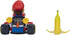 Super Mario Spin Out MarioKart Mario Racer Vehicle with 360 Spins, Wind Up and Go! includes One 2.5” Mario Action Figure...
