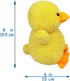 Yellow Plush Duck Stuffed Animal Toy, Soft Cuddly Plushie Hugger Toy for Boys & Girls, Birthday Gifts for Kids or Girlfriend, 8"...