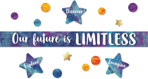 Carson Dellosa Galaxy Our Future is Limitless Bulletin Board Set...