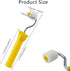 2 Pcs Foam Paint Roller Mini Paint Rollers for Touch up Trim Edge or Corner Extra Small Paint Wool Brushes Tiny Painting Tool for Professional Pai...