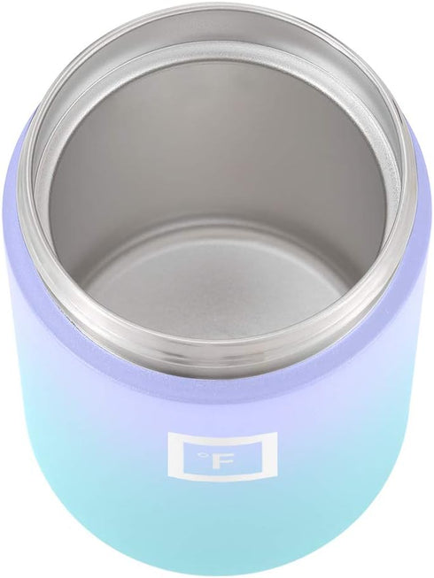 IRON °FLASK Thermos for Hot Food & Soup - 13.5 Oz Insulated Food Jar with Foldable Spoon - Leak Proof, Stainless Steel, Storage, Canteen, Double W...
