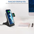 Wireless Charger, 3 in 1 Wireless Fast Charging Stand Dock for Apple Watch 6/5/4/3/2, Airpods 2/Pro, iPhone 13/13 Pro/13 Pro Max /12/11/Pro/Pro Ma...