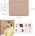 AURUZA Travel Silicone Makeup Bag, Portable Cosmetic Bag for Women and Girls, Fashion Travel Toiletry Bag for for Makeup, Beauty Tools, and Brushe...