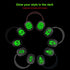 Luminous Sticker for AirPods Max, Glow Decal Skin Accessories for Wireless Headphones, Compatible with AirPods Max Case Cover, for Women, Men and ...