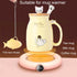 BigNoseDeer Tea Cup With Infuser and Lid Ceramic Coffee Mug Kawaii Cat Mug Cute Mugs Tea Mug Cute Cool Preppy Stuff Cat Gifts Birthday Gifts Cute ...