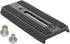 Universal Sliding Quick Release Plate Replacement Camera Mount with 1/4 Inch and 3/8 Inch Mounting Screws for Fluid Head?Length: 3.54 inches/9CM...