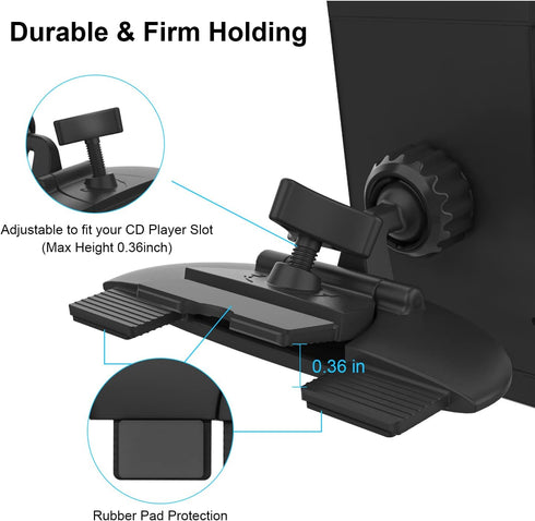 Replacement CD Slot Mount Base Car Phone Holder Part, 17.2mm Ball Joint CD Slot for Phone Mount Holder, Magnetic Mount, GPS Mount...