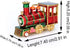 Mini Steam Train Jewelry Trinket Box Hinged Enameled Crystal Ornaments Gift for Home Decor...