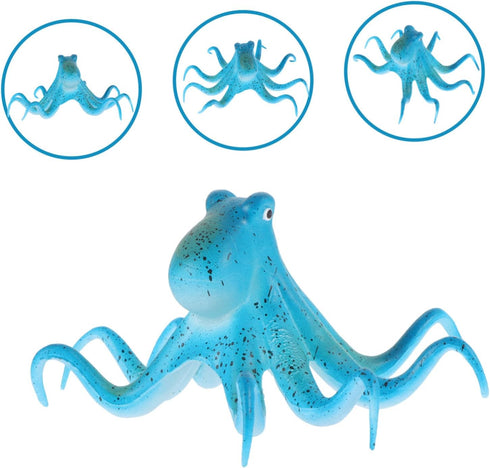 Fish Tank Landscaping Octopus Glowing Aquarium Fish Tank Decorations Octopus Aquarium Decor Fish Tank Octopus Decor Glow in The Dark Aquarium Glow...