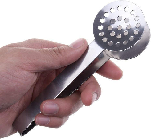 4 Pcs Stainless Steel Tea Bag Tongs Teabag Squeezer Strainer Holder Grip Metal Spoon Mini Sugar Clip Kitchen Bar Tools...