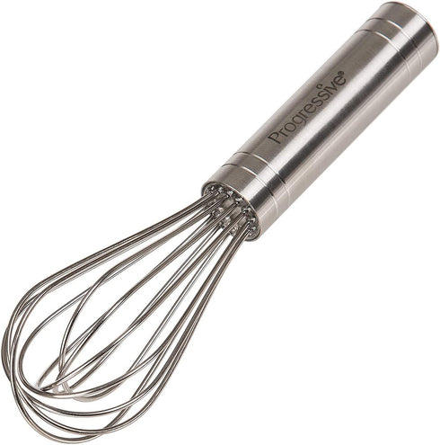 PrepWorks 6-Inch Balloon Whisk – Handheld Steel Wire Whisk for Blending, Whisking, Beating, and Stirring, BPA-Free, Dishwasher Safe...