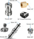 26PCS Camera Screws Mount Set 1/4 Inch and 3/8 Inch Threaded Converter Screws Adapter Flash Shoe Mount for DSLR Camera/Tripod/Monopod/Ballhead/Fla...