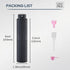 1oz Perfume Atomizer, 30ML Empty Cologne Spray Bottle, Travel Perfume Sprayer Dispenser (1PCS, Black)...