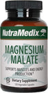 NutraMedix Magnesium Malate 200mg - Bioavailable Energy, Bone Health, Muscle & Joint Support Supplement - Vegan, Non-GMO & Gluten-Free Vitamin and...