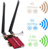 Cudy AX5400 Wireless WiFi 6E PCIe Card for PC, Bluetooth 5.2, AX210 Module Inside, Bluetooth 5.2/5/4.0, 802.11ax/ac/a/b/g/n, Windows 11,10, WE3000...