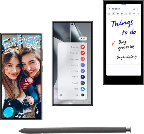 2 Pack Galaxy S24 Ultra S Pen Replacement for Samsung Galaxy S24 Ultra Stylus Pen withoutBluetooth,Galaxy S24 Ultra Replacement Pen for Samsung Ga...