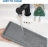 Bloss Silicone Tray Set for Bathroom/Kitchen - 15.7" Bathroom Soap Dispenser Tray and Soap Holder, Silicone Vanity Trays Countertop Organizer for ...