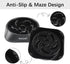 MateeyLife Slow Feeder Dog Bowls, Anti-Choking Puzzle Dog Food Bowls, Non Slip Interactive Dog Feeding Bowls That Slow Down Eating, Bloat Stop Maz...