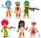 Jailbreak: Hiding in Plain Sight Multipack Six 2.75-Inch Action Figures with Mix and Match, Accessories, and Exclusive Virtual Item Code...