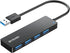 BYEASY USB Hub, 4 Port USB 3.0 Hub, Ultra Slim Portable Data Hub Applicable for iMac Pro, MacBook Air, Mac Mini/Pro, Surface Pro, Notebook PC, Lap...