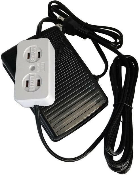Bequilter Universal Foot Control Pedal w/Cord (110/120V), Light/Motor Block #FC-143 for Domestic Sewing Machine......