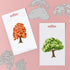 GLOBLELAND Layered Trees Cutting Dies for DIY Scrapbooking Metal Layering Trees Die Cuts Embossing Stencils Template for Paper Card Making Decorat...