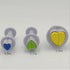 Heart Shaped Plunger Cutter Molds Fondant Sugarcraft Cake Cupcake Toppers Decorating Tool DIY Mold, 3-Pack...