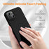 OuXul for iPhone 14 Case, iPhone 13 Case Shockproof Liquid Silicone Protective Phone Case with Soft Anti-Scratch Microfiber Lining Ultra Slim Drop...