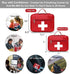 Gatycallaty First Aid Bag Empty Emergency Treatment Medical Bags Multi-Pocket for Home Office Car Traveling Hiking Trip (Medium)...