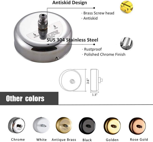 BESy Retractable Clothesline SUS304 Stainless Steel Clothes Dryer with Adjustable Stainless Steel Rope String Hotel Style Heavy Duty,9.2 Feets,Pol...