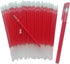 Gel Pens 0.5mm Refills, Red Gel Pen Refills, 50-Pack 0.5 mm Gel Ink Pen Replace Refills,Send 1 Extra pens,Red Pen Refills Easy Drying, Smooth Writ...