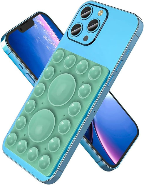 Silicone Suction Phone Holder Mount,Silicon Adhesive Phone Accessory for iPhone and Android, Hands-Free Mirror Shower Phone Holder,TikTok Videos a...